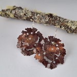 Load image into Gallery viewer, Foliose Wild - Statement earrings
