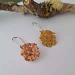 Load image into Gallery viewer, Foliose lichen colourful earrings
