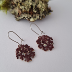 Load image into Gallery viewer, Foliose lichen colourful earrings

