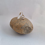 Load image into Gallery viewer, Sterling Silver organic shape and texture Beach Boulder ring handmade in Tasmania by Karen Visagie from Hulley Jewellery
