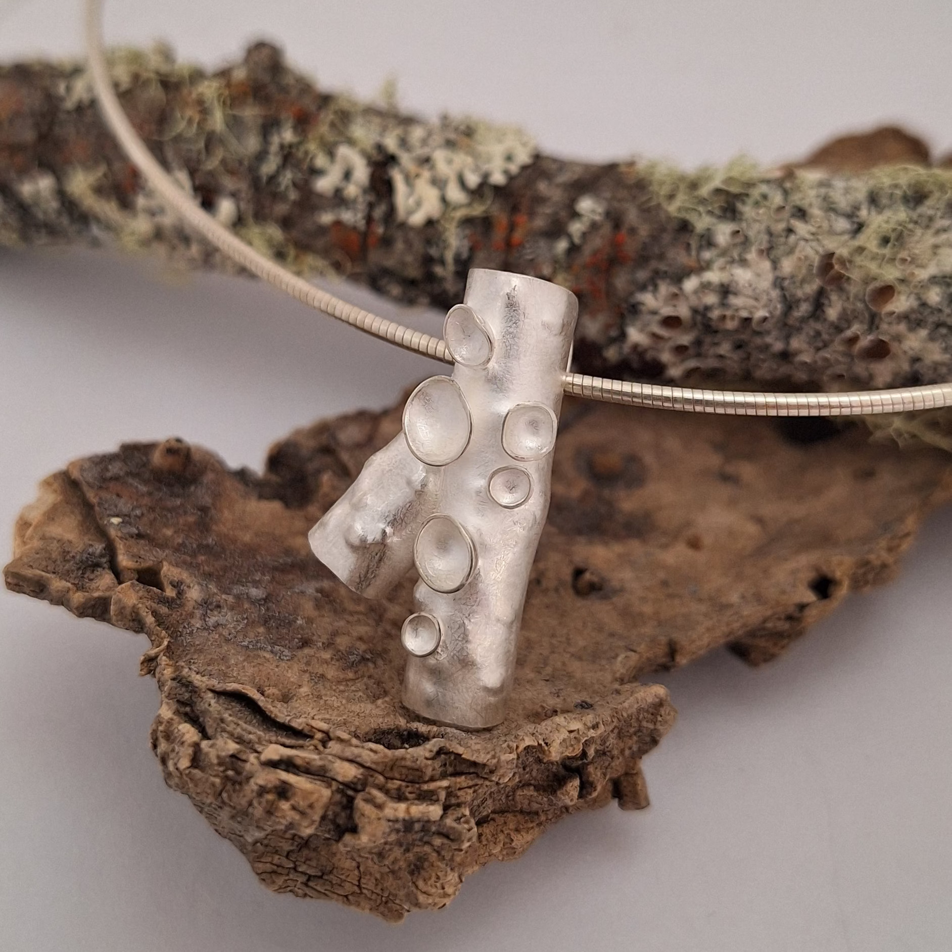 Forest Lichen Necklace