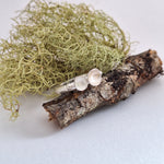 Load image into Gallery viewer, Forest lover lichen ring made from sterling silver in Tasmania by Karen Visagie from Hulley Jewellery
